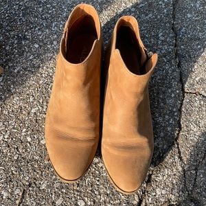 Aldo tan booties